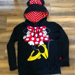 Disneyland Minnie ear hoodie